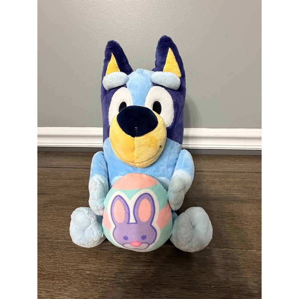 Easter Bluey‎ Holding Easter Bunny Egg Plush